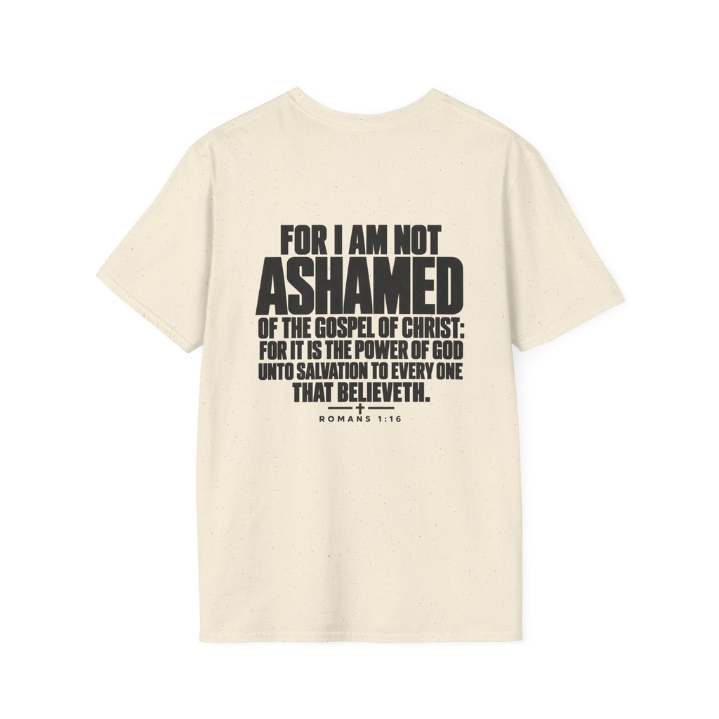 Christian Bold Faith T-Shirt - "Unashamed"  — Graphic Tee