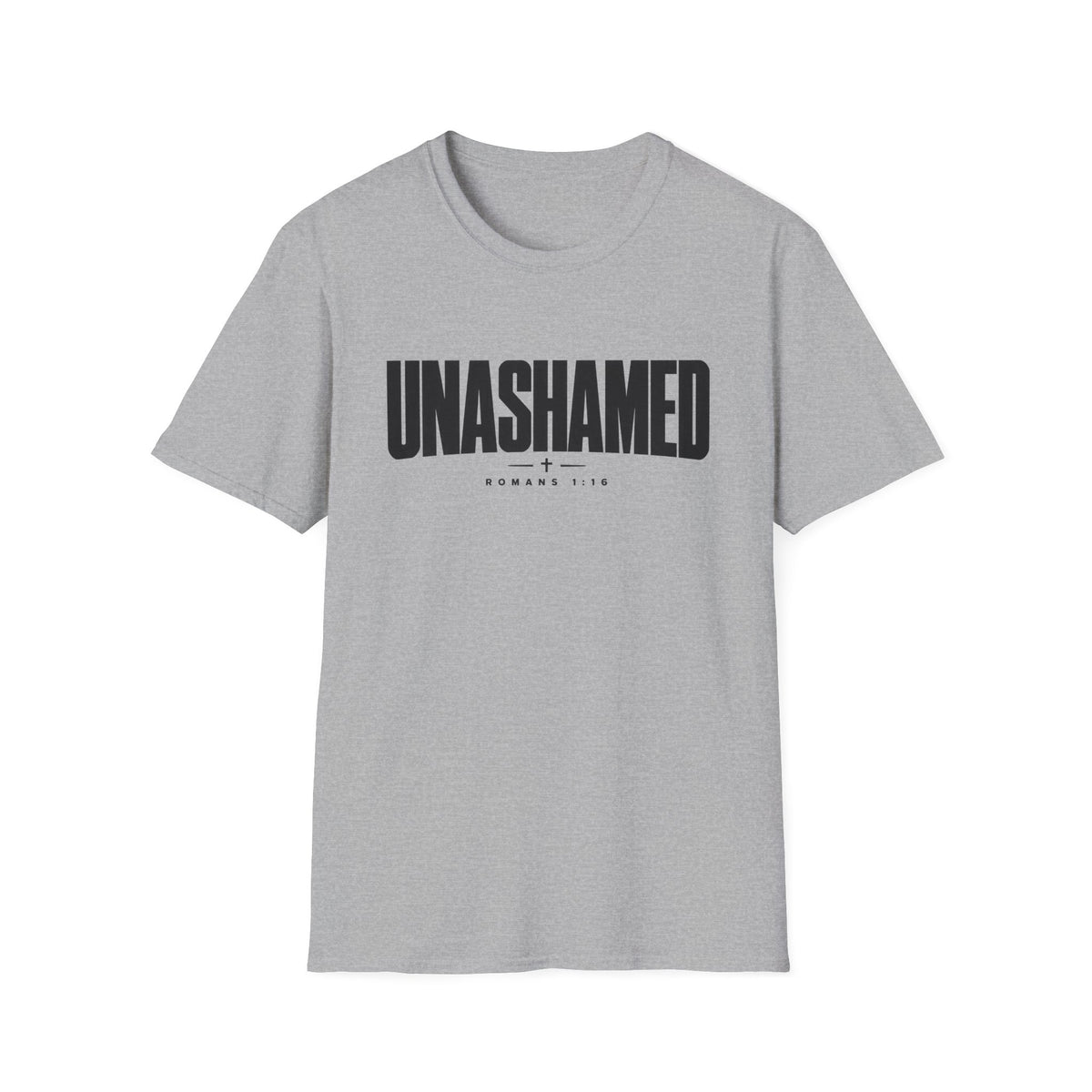 Christian Bold Faith T-Shirt - "Unashamed"  — Graphic Tee