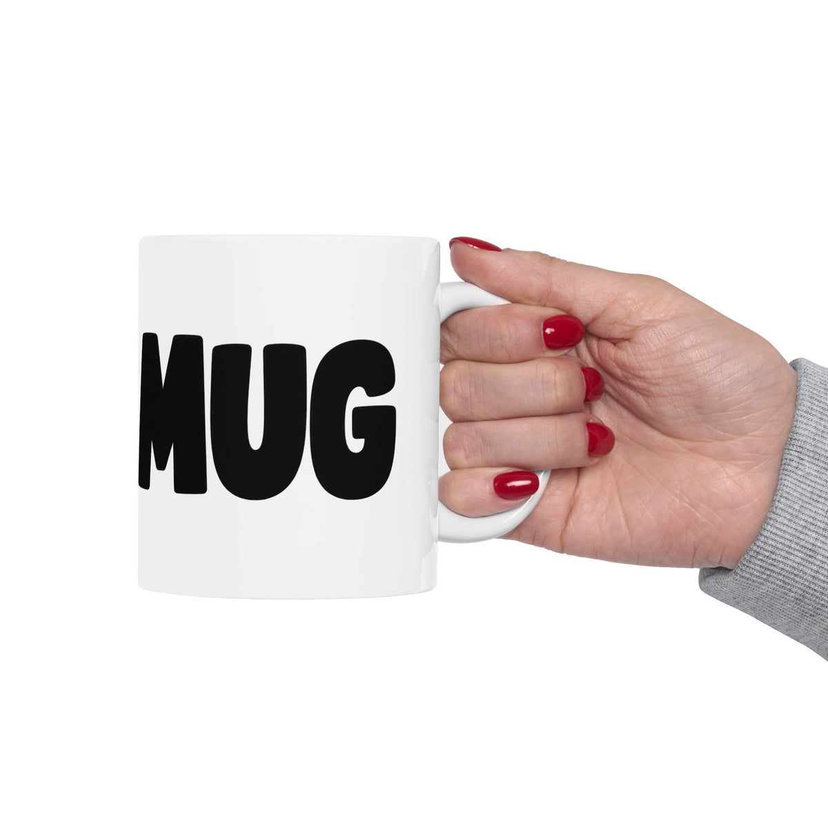 Ugly Mug Ceramic Coffee Cup – Funny Bold Text 11oz & 15oz