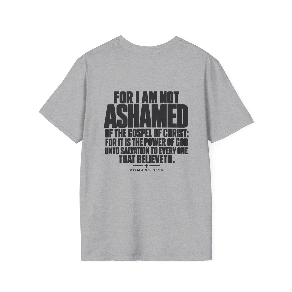 Christian Bold Faith T-Shirt - "Unashamed"  — Graphic Tee