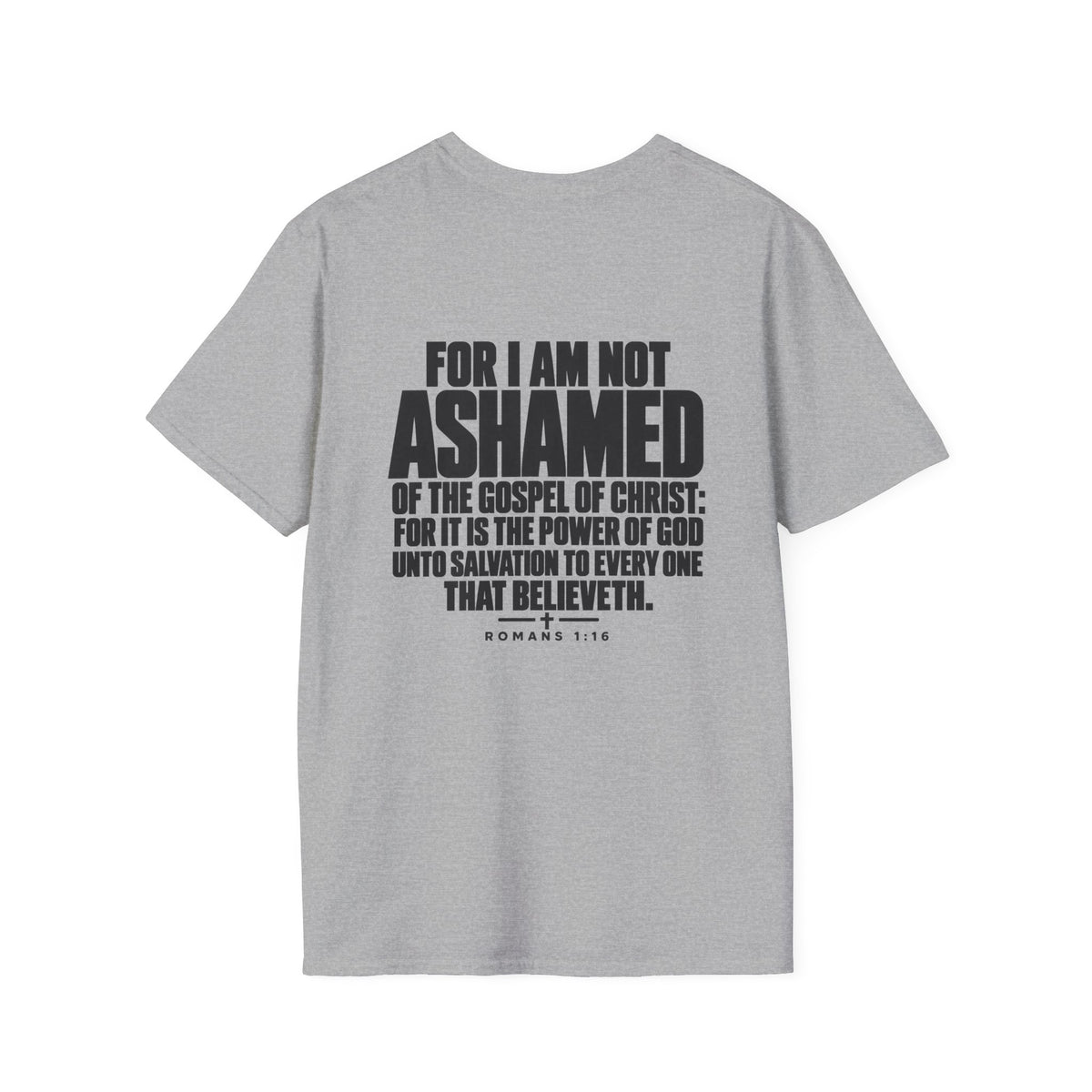 Christian Bold Faith T-Shirt - "Unashamed"  — Graphic Tee
