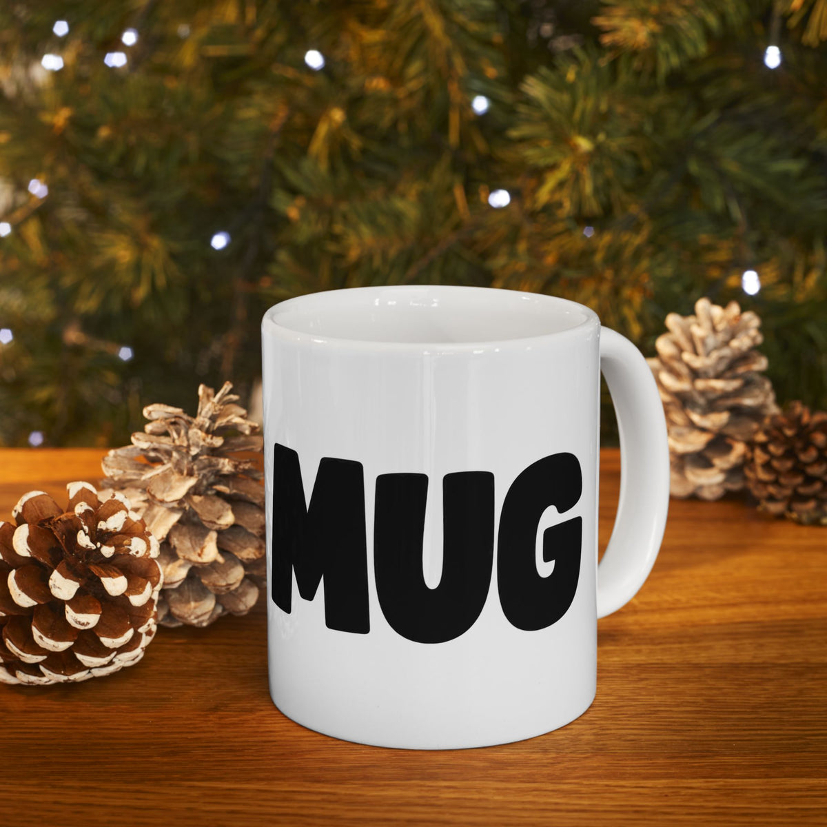 Ugly Mug Ceramic Coffee Cup – Funny Bold Text 11oz & 15oz