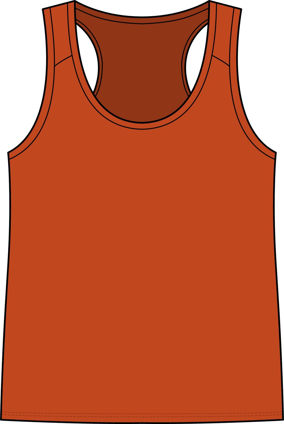 Twisted Round Brewery Logo Tank Top | Small Chest Emblem