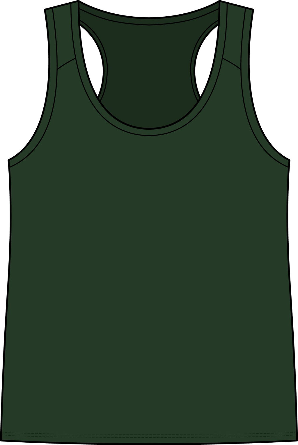 Twisted Round Brewery Logo Tank Top | Small Chest Emblem