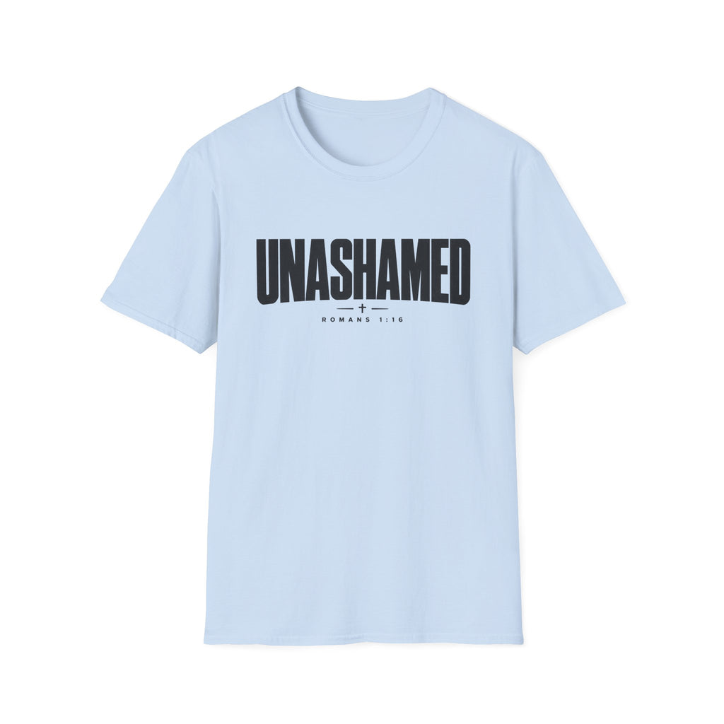 Christian Bold Faith T-Shirt - "Unashamed"  — Graphic Tee