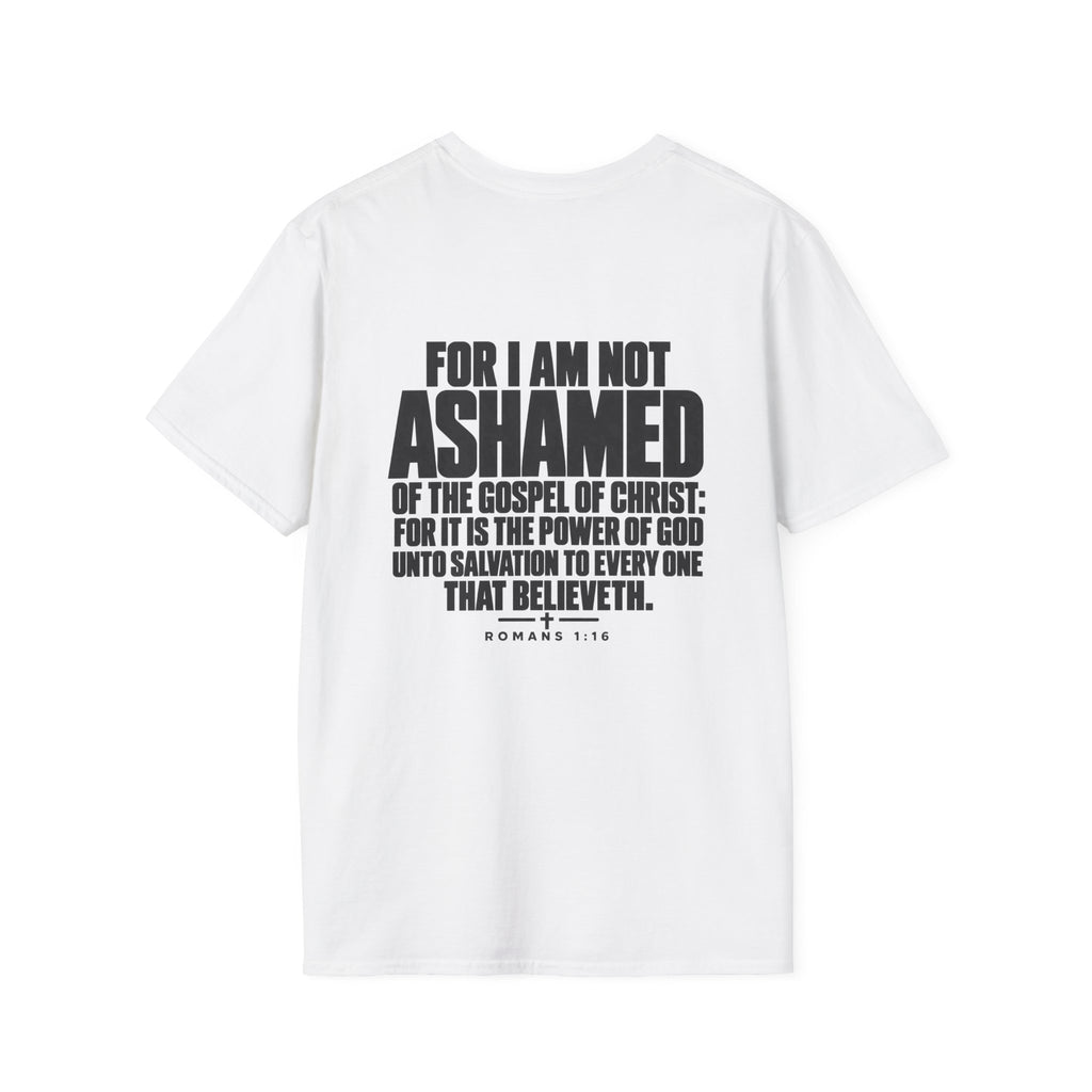 Christian Bold Faith T-Shirt - "Unashamed"  — Graphic Tee