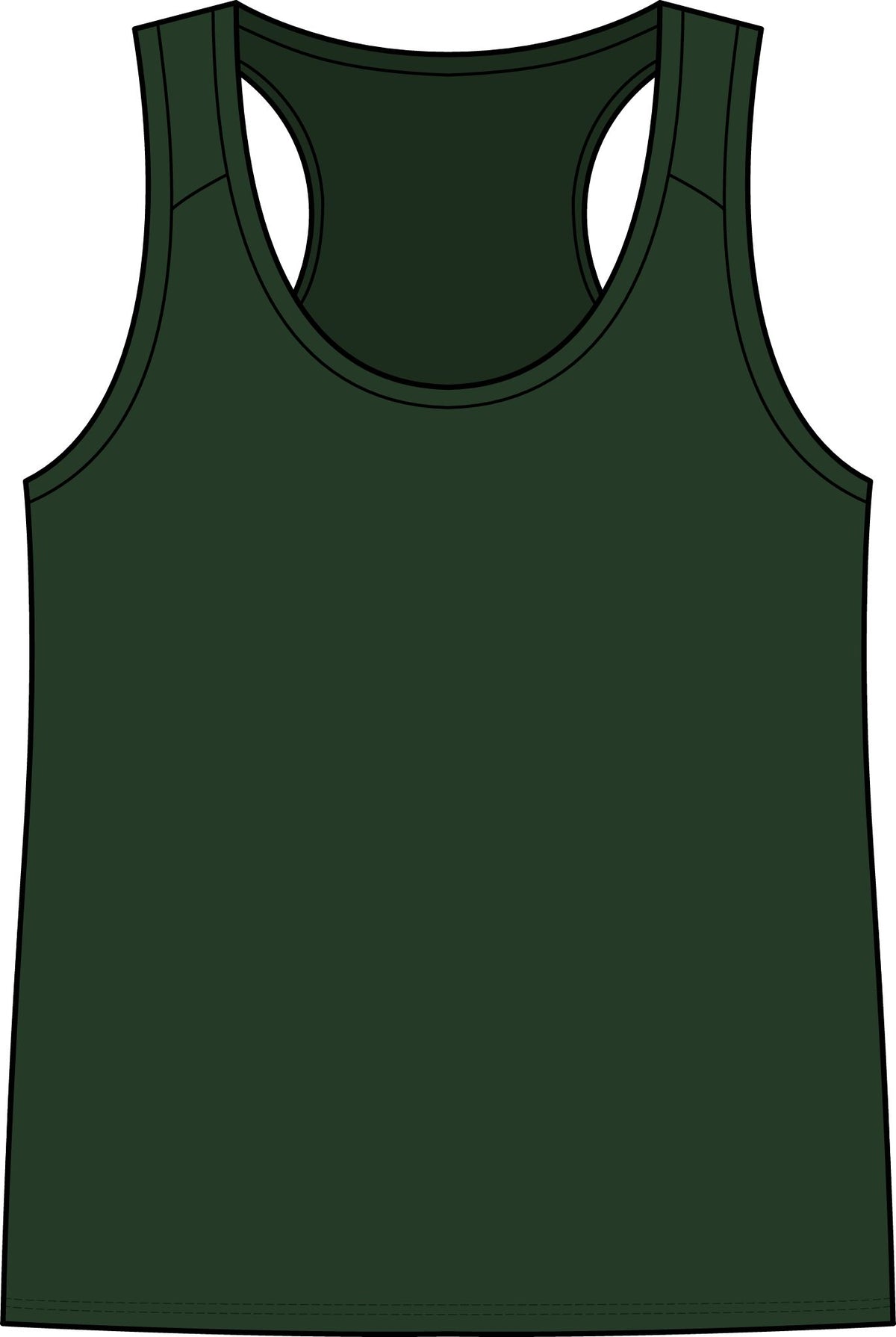Twisted Round Brewery Logo Tank Top | Small Chest Emblem