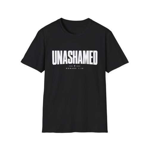 Christian Bold Faith T-Shirt - "Unashamed"  — Graphic Tee