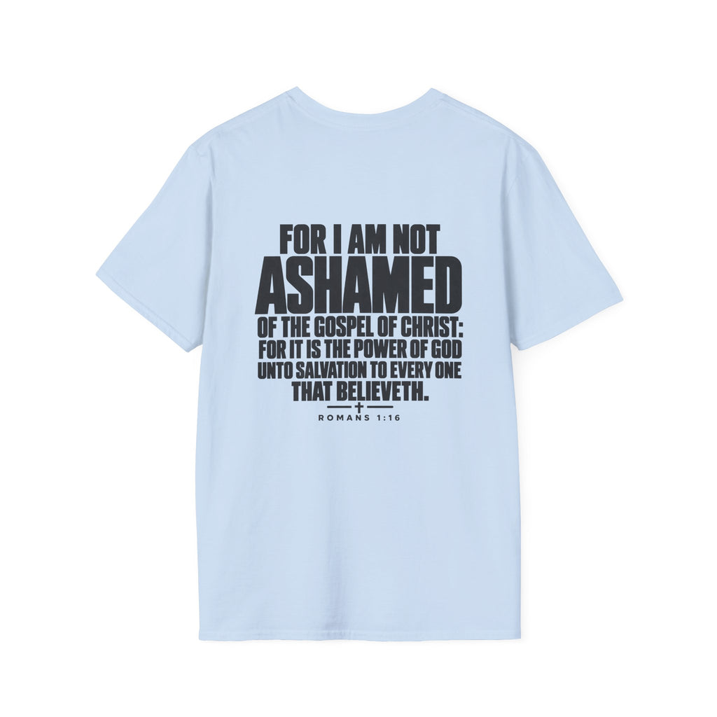 Christian Bold Faith T-Shirt - "Unashamed"  — Graphic Tee