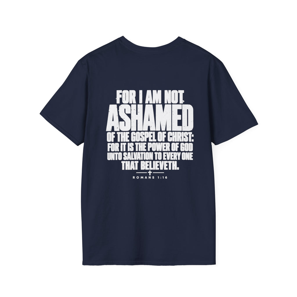 Christian Bold Faith T-Shirt - "Unashamed"  — Graphic Tee
