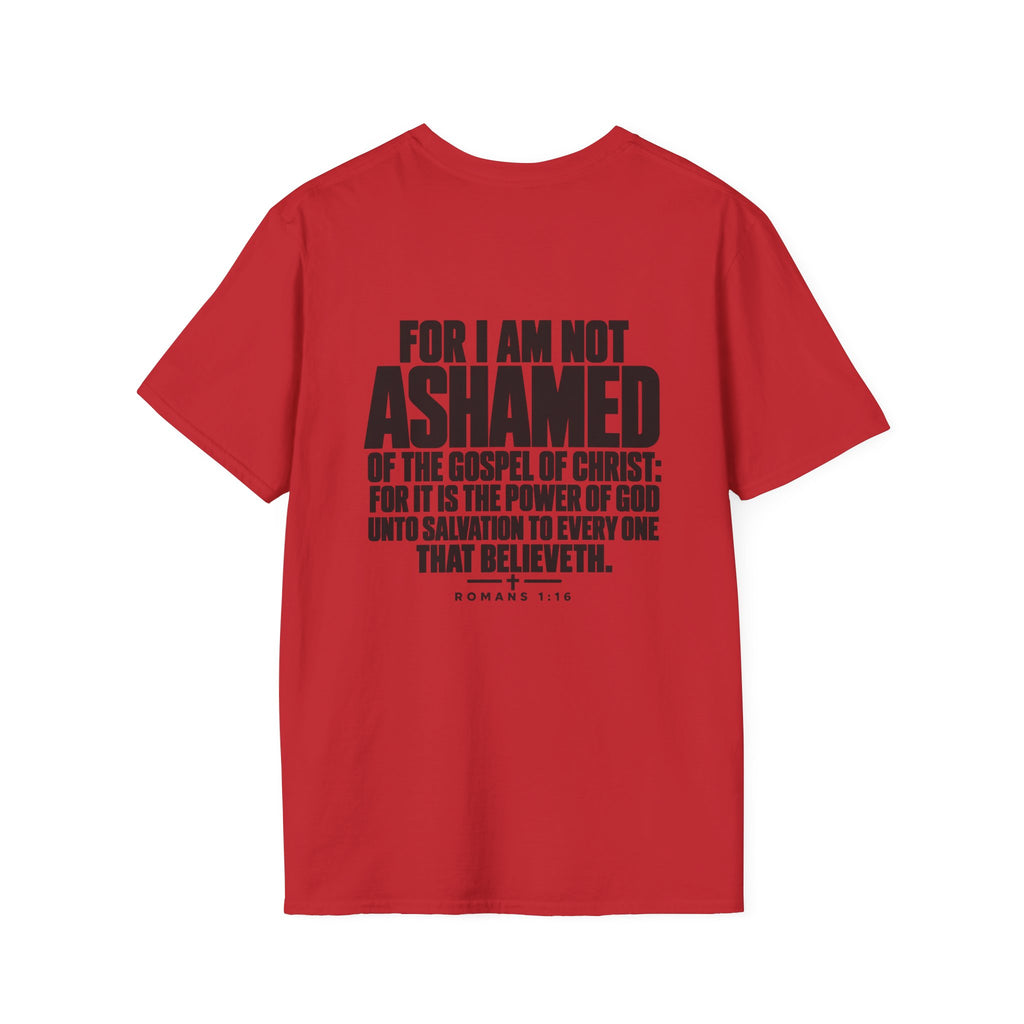 Christian Bold Faith T-Shirt - "Unashamed"  — Graphic Tee