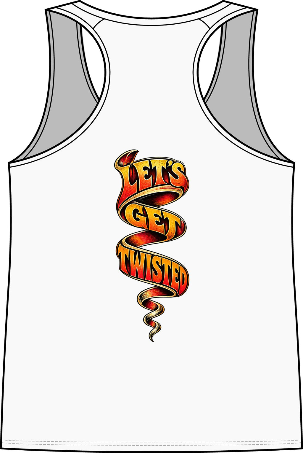 Twisted Round Brewery Logo Tank Top | Small Chest Emblem