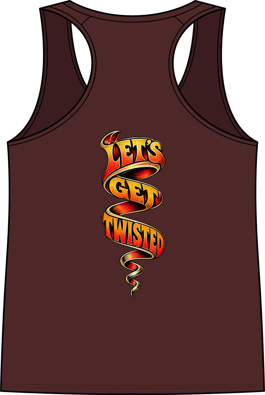 Twisted Round Brewery Logo Tank Top | Small Chest Emblem