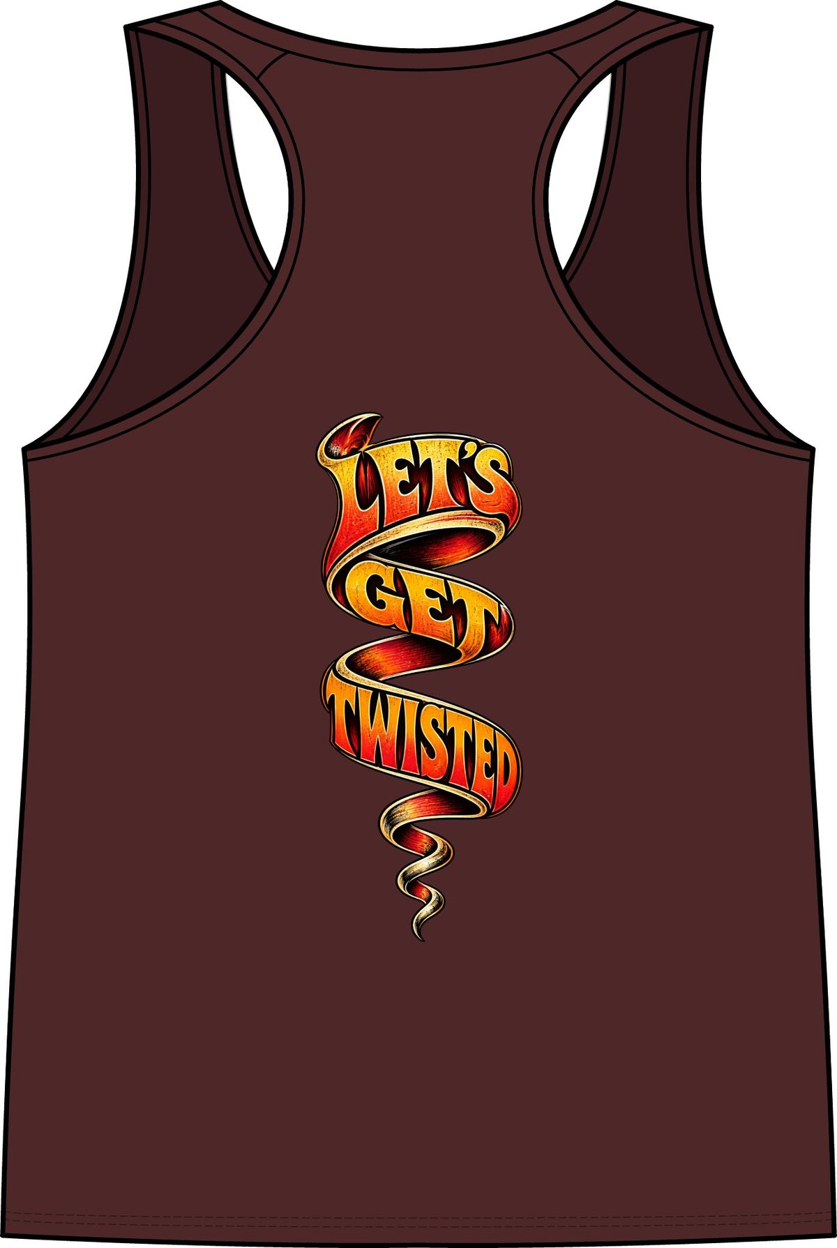 Twisted Round Brewery Logo Tank Top | Small Chest Emblem