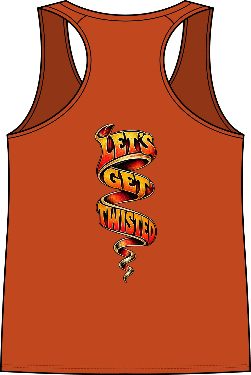 Twisted Round Brewery Logo Tank Top | Small Chest Emblem
