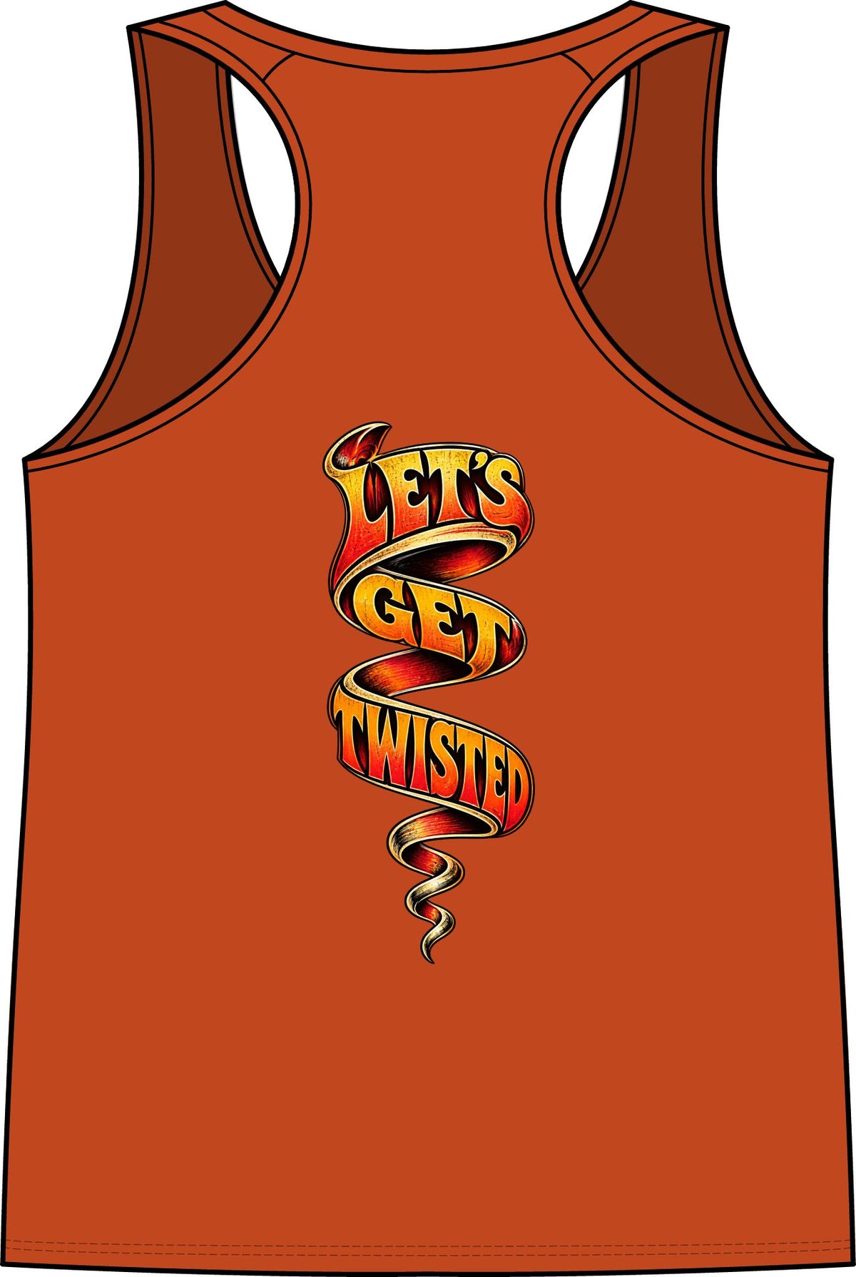 Twisted Round Brewery Logo Tank Top | Small Chest Emblem