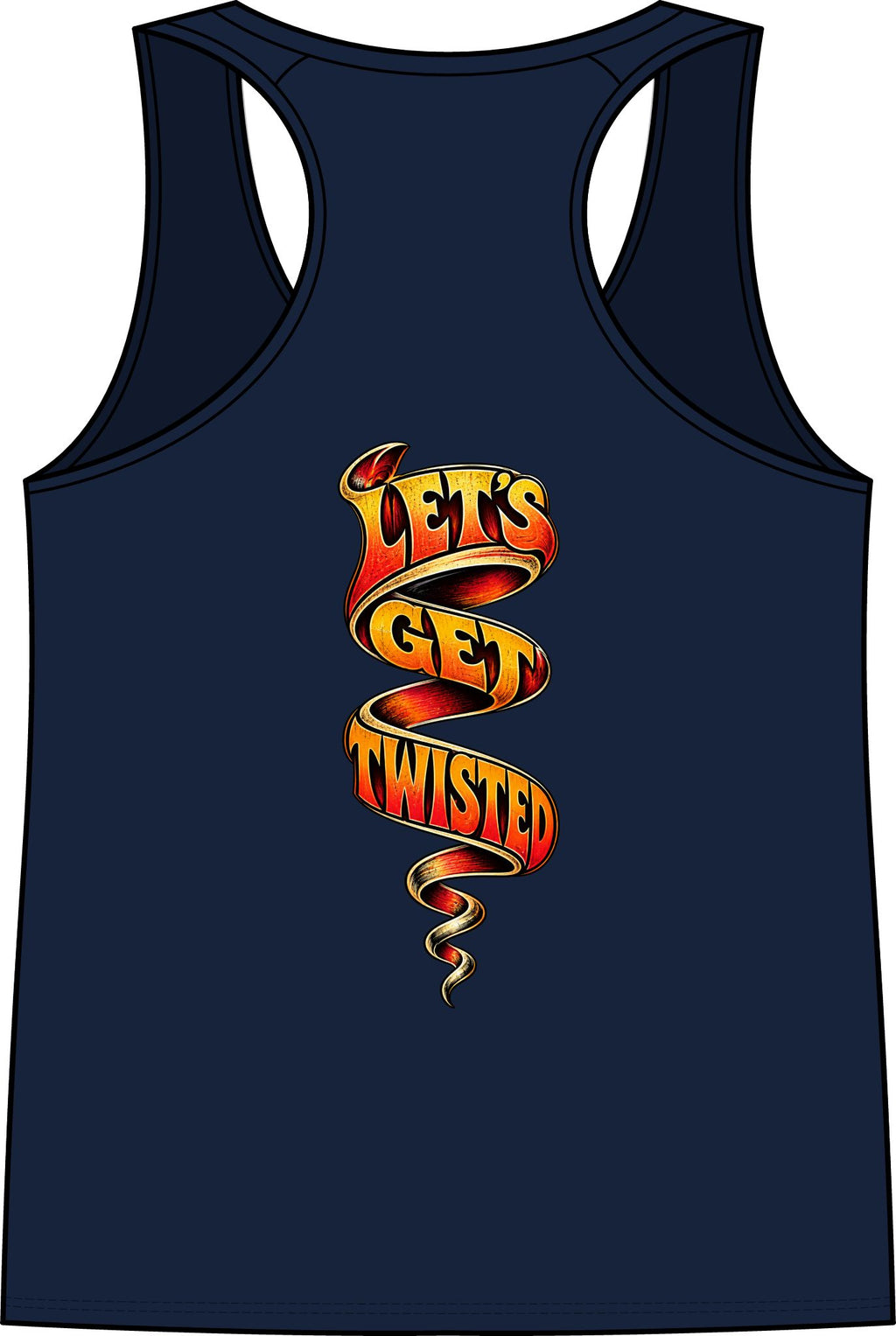 Twisted Round Brewery Logo Tank Top | Small Chest Emblem