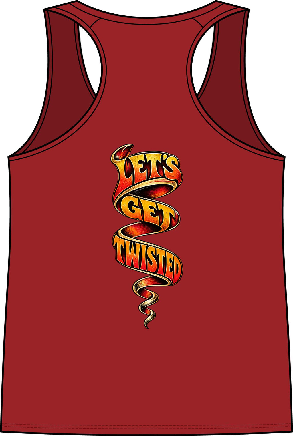 Twisted Round Brewery Logo Tank Top | Small Chest Emblem