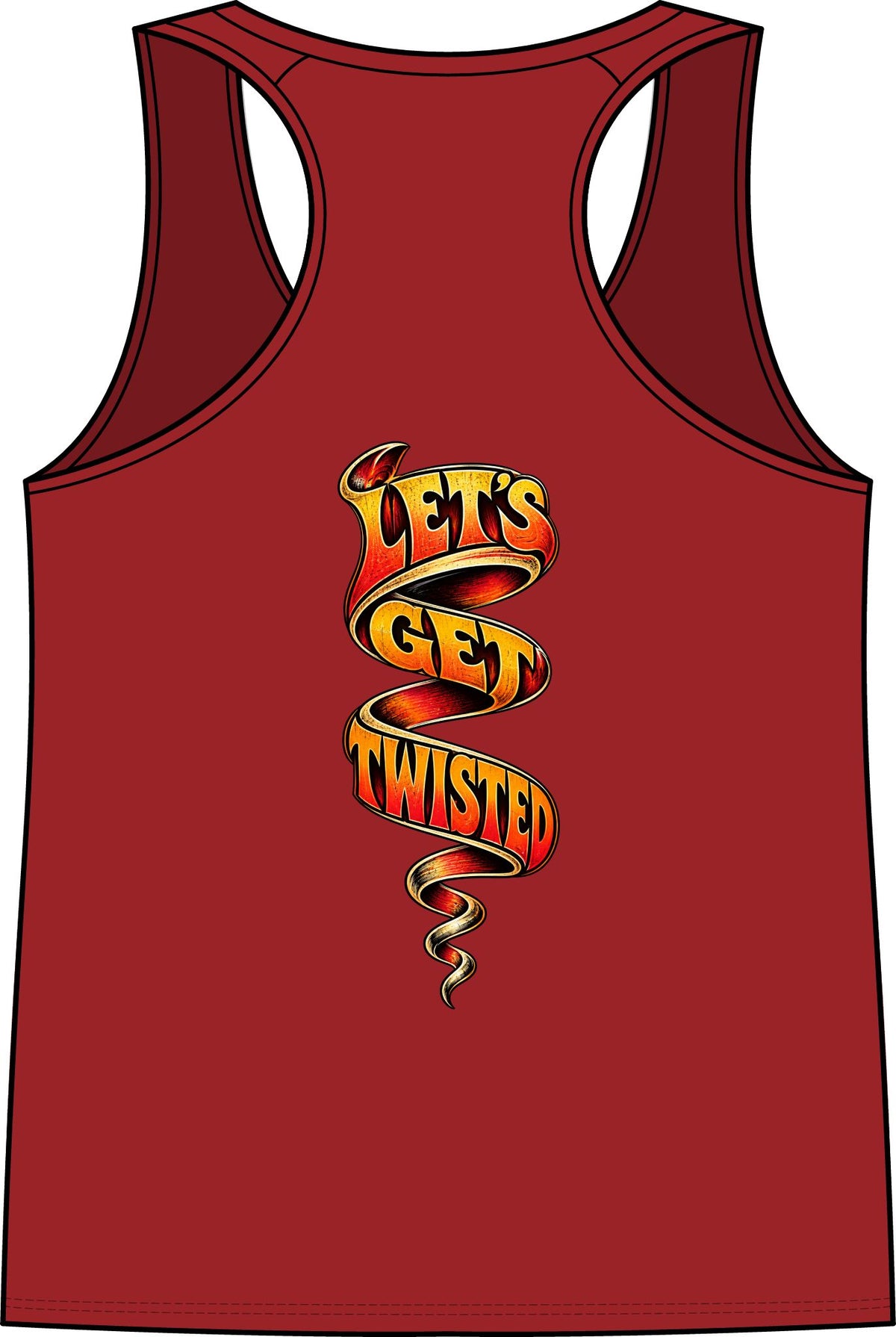 Twisted Round Brewery Logo Tank Top | Small Chest Emblem