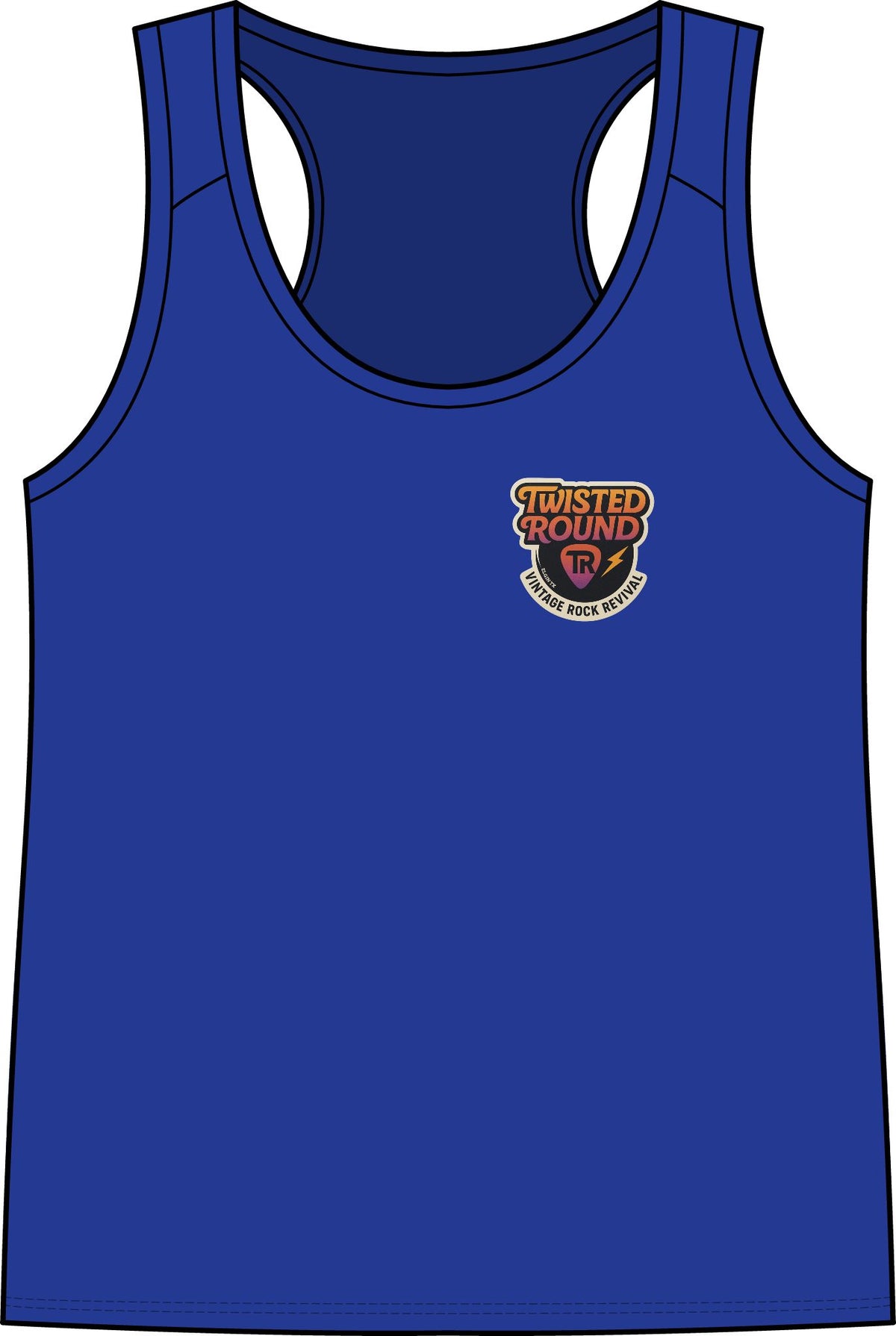 Twisted Round Brewery Logo Tank Top | Small Chest Emblem