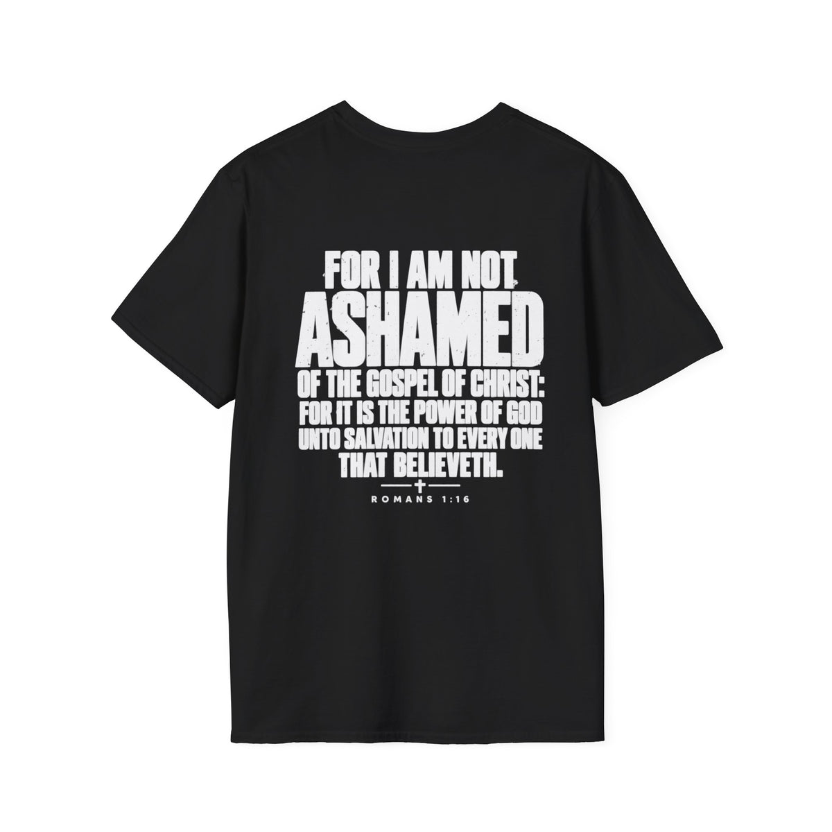 Christian Bold Faith T-Shirt - "Unashamed"  — Graphic Tee